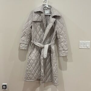 Rebecca Minkoff Diamond Quilted Trench Coat NWT